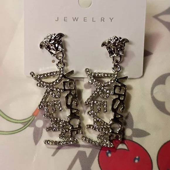 Source Unknown Silver and Multicolor Earrings Set - Picture 9 of 13